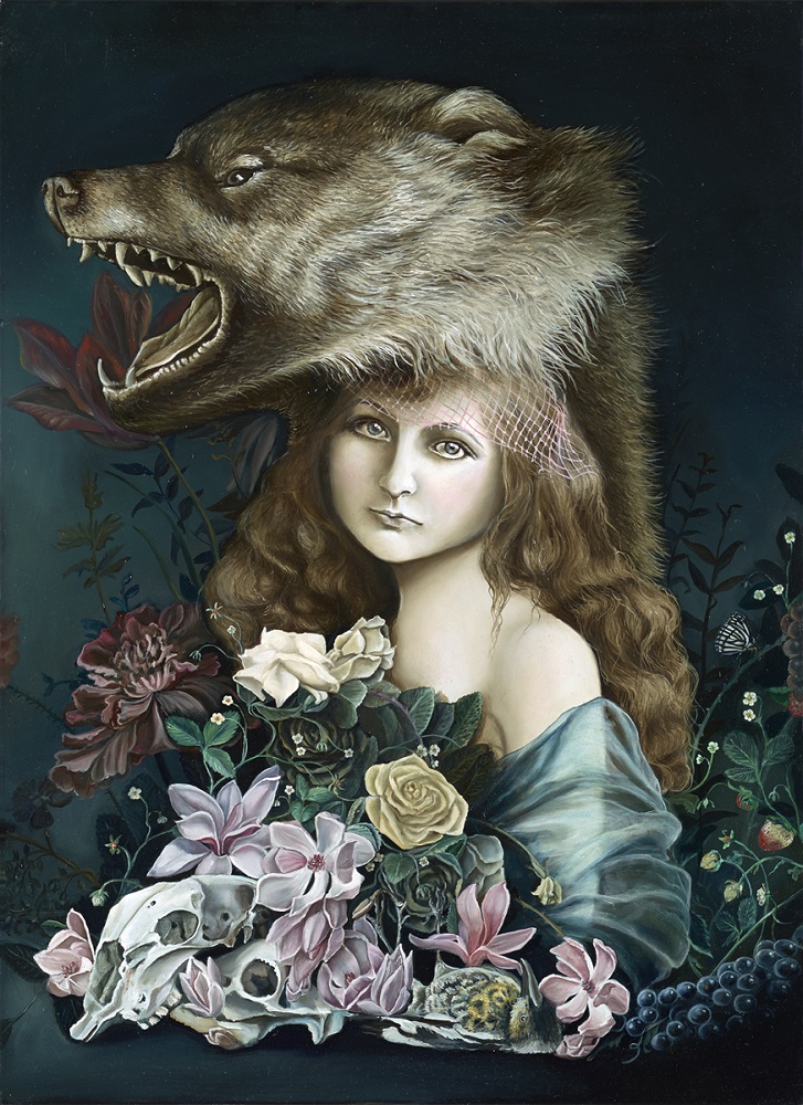Marta Julia Piórko, „Przepych samotności”, olej na płótnie, 73×100 cm, cena 7500 zł