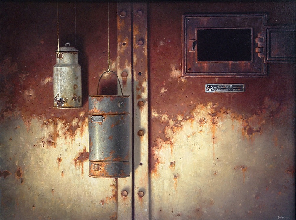 Edward Szutter, „Bez tytułu”, olej na płótnie, 146×116 cm, cena 24000 zł