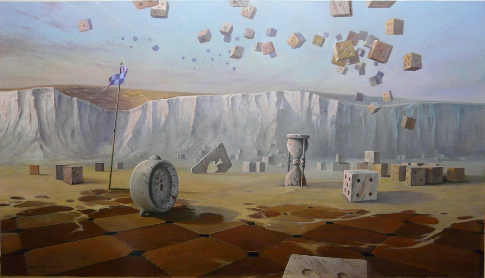 Krzysztof Wiśniewski, Czas snu w Dover, 2015, olej na płótnie, 120 x 80 cm, cena – niedostępny