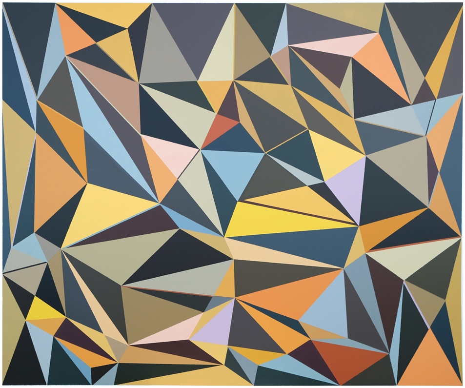 Malwina Puszcz, #5D5251, akryl na płótnie, 100×120 cm, 2020