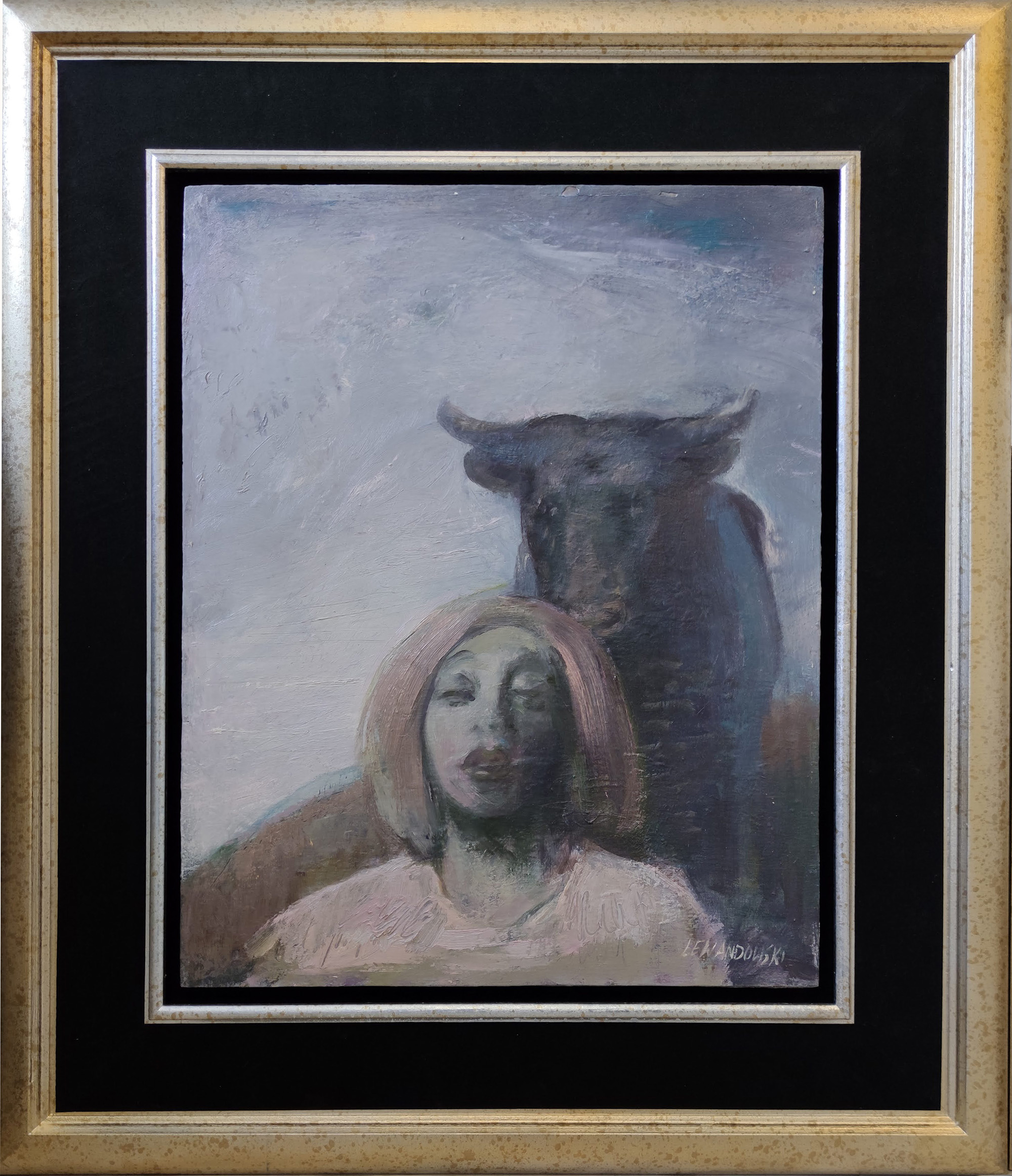 Janusz Lewandowski, „Widnokrąg”, olej na płycie, 48×60 cm, cena 32000 zł