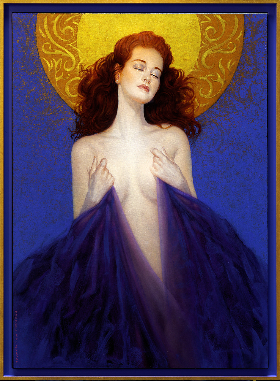 Andrzej Malinowski „Natchnienie” 100×73 cm, akryl, cena 65 000 zł